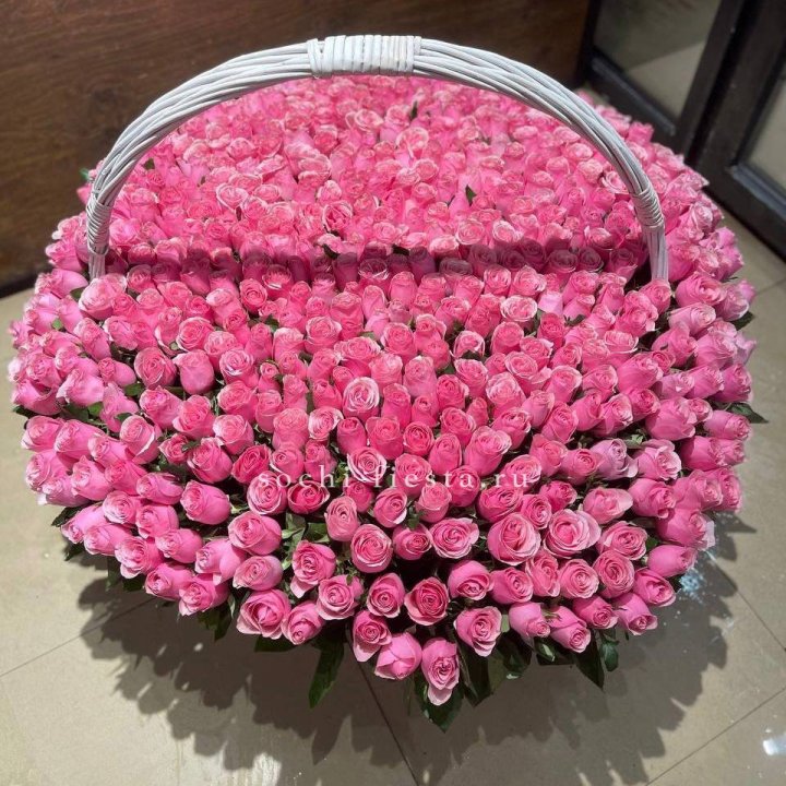 501 розовая роза в Сургуте