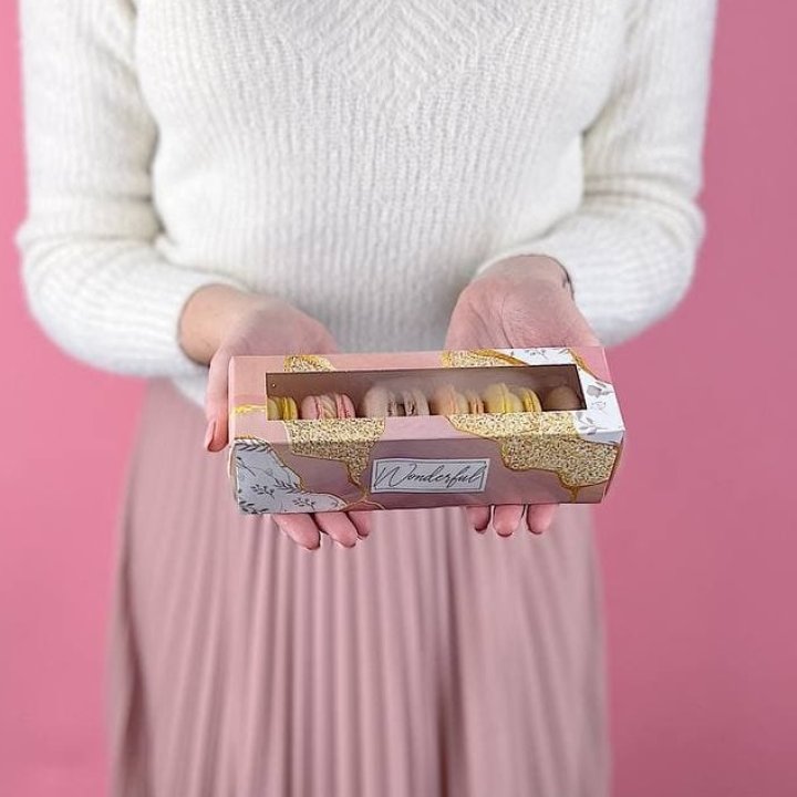 Коробка макаронс 5 шт. в Сургуте