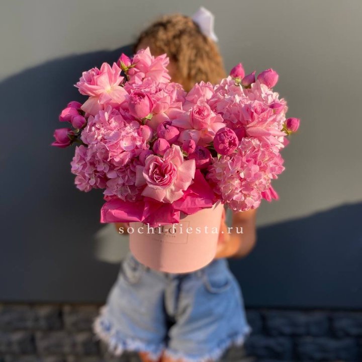 Цветочная композиция "Пасион" в Сургуте