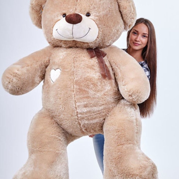 Бурый плюшевый мишка большой в Сургуте