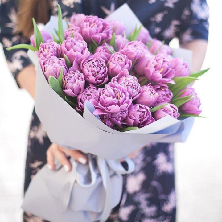 Тюльпаны "Пионс" в Сургуте