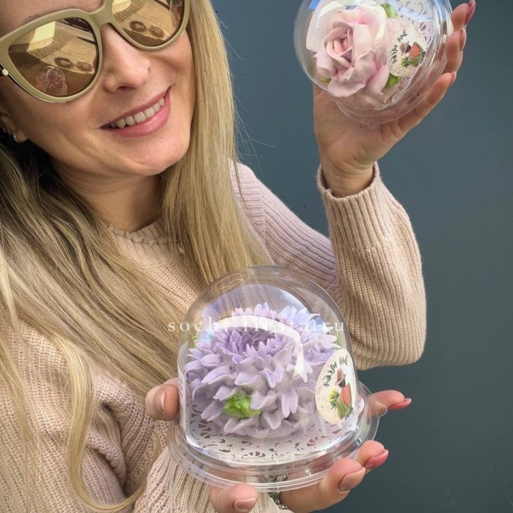 Зефир пион, роза (штучно) в Сургуте